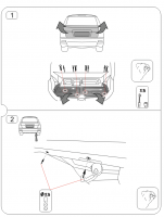 Фаркоп 9011-F Oris на Geely Emgrand X7 2016-2019 без выреза в бампере. Тип шара: F. Нагрузки: 1500/75 кг, масса фаркопа 26,5 кг (без электрики в комплекте) от магазина ФаркопРос